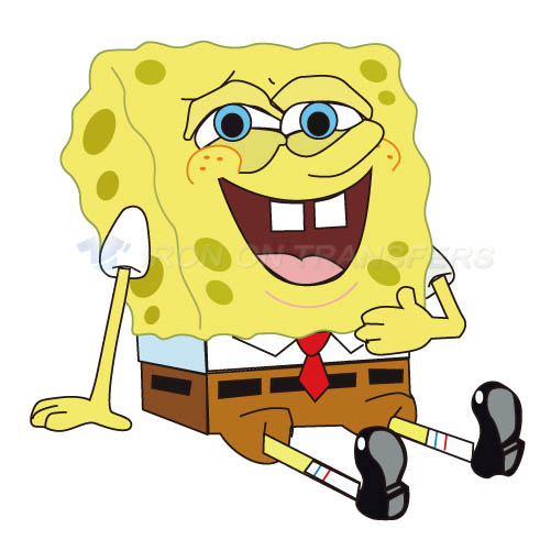 SpongeBob SquarePants Iron-on Stickers (Heat Transfers)NO.864